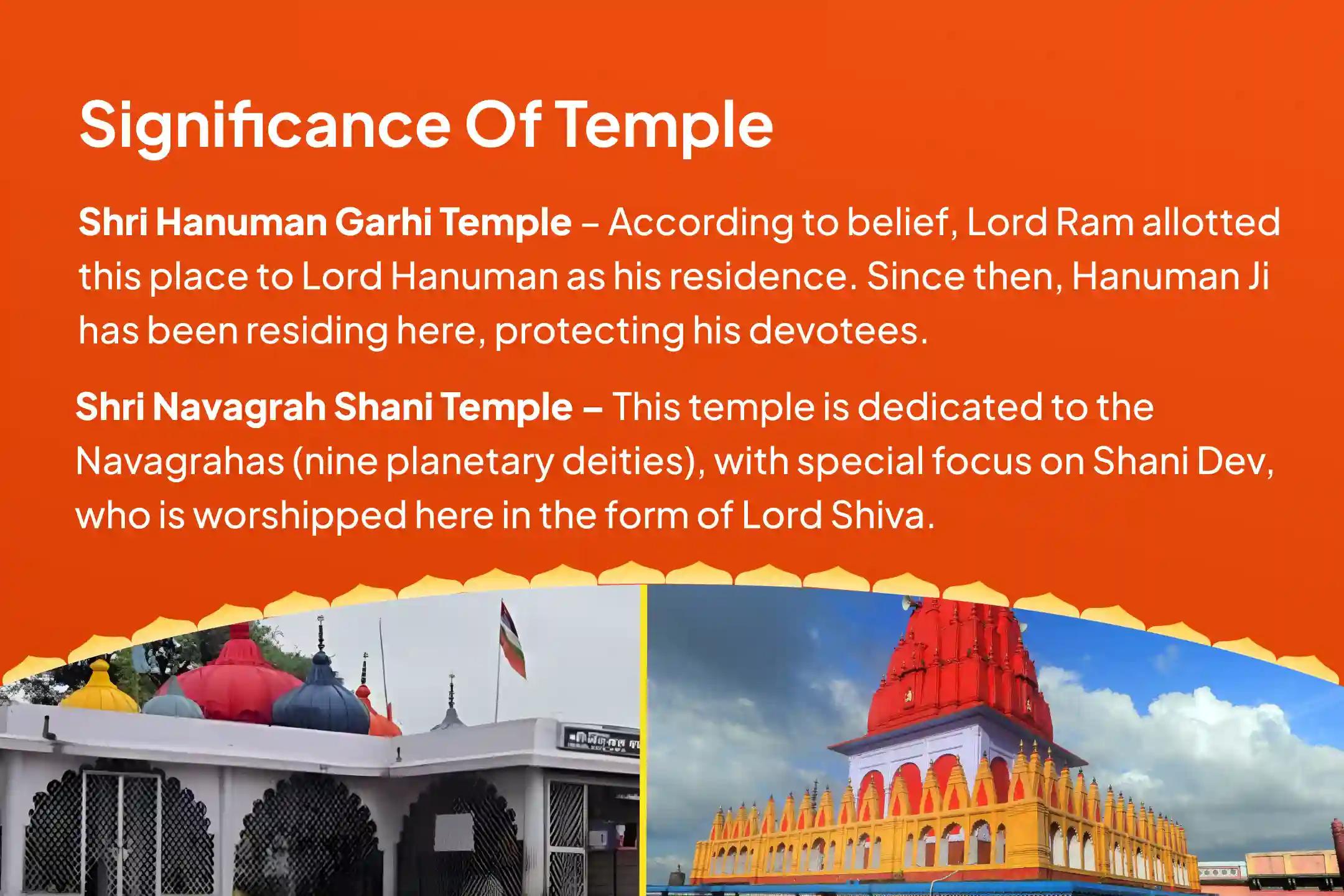 Shani-Hanuman Ujjain-Ayodhya Combo Special Hanuman Garhi Sankat Mochan Puja and Shani Til Tel Abhishek For Courage and Fearlessness to Overcome Challenges