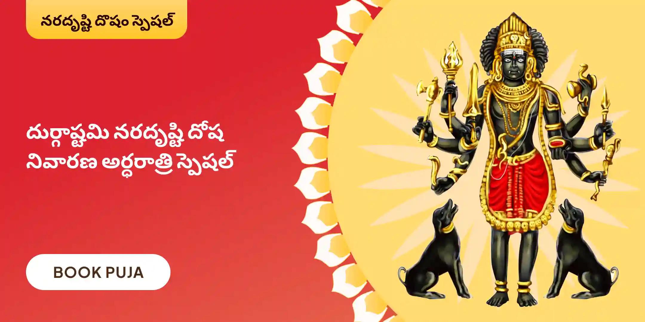 నరదృష్టి దోష శాంతి పూజ మరియు హోమం
