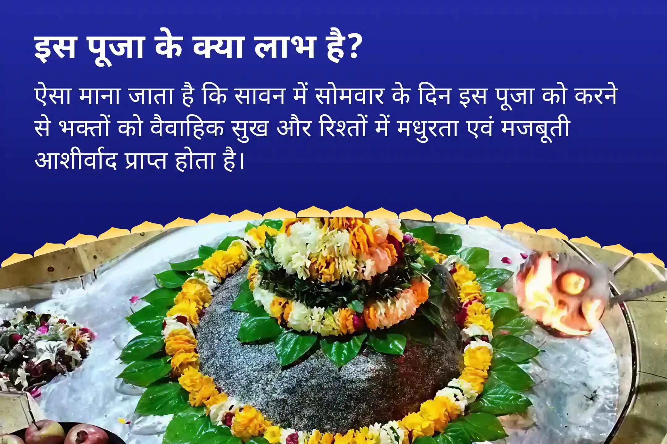 रिश्तों में खुशहाली एवं विवादों से मुक्ति के आशीष के लिए सावन सोमवार विशेष - काशी में शिव-शक्ति कल्याण महोत्सव गौरी केदारेश्वर शिव-पार्वती विवाह पूजन एवं अर्धनारीश्वर अभिषेक