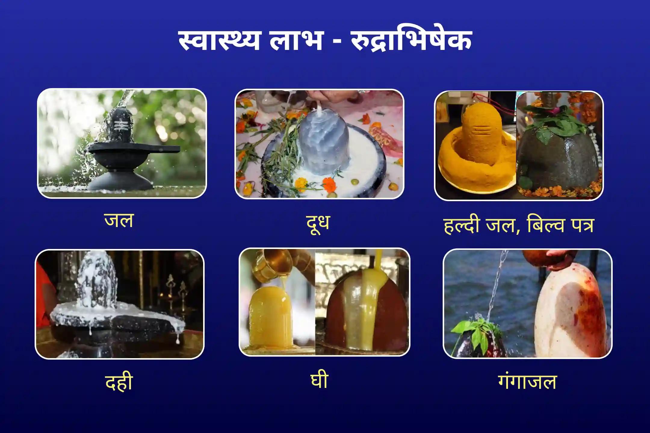 स्वास्थ्य, धन, समृद्धि और बाधाओं को दूर करने के आशीर्वाद के लिए सावन का पहला सोमवार 21 द्रव्य ज्योतिर्लिंग महारुद्राभिषेक 21 द्रव्य महा रुद्राभिषेक एवं 1,00,008 शिव पंचाक्षरी मंत्र जाप