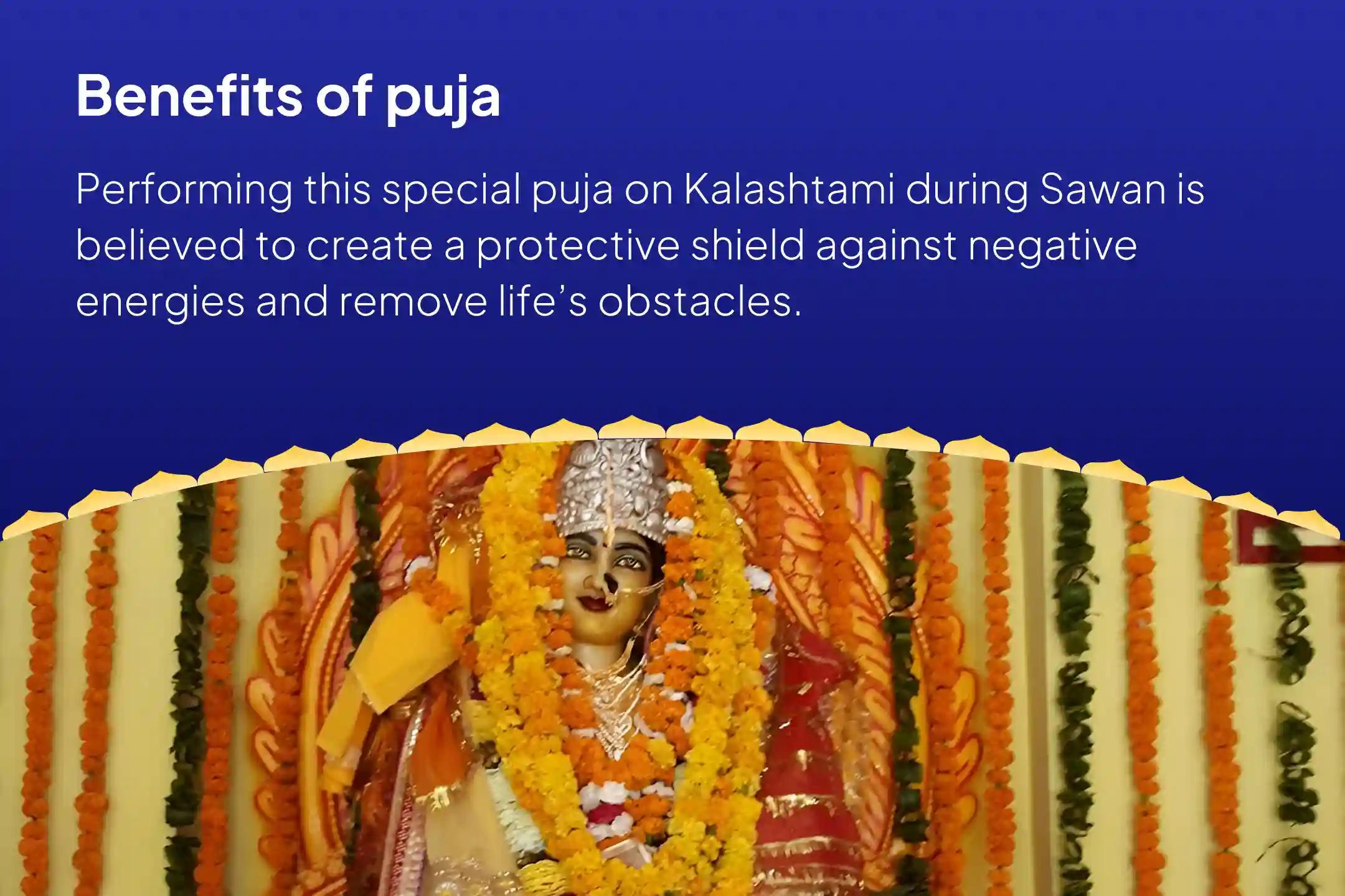 Sawan Kalashtami Evil Eye and Negativity Protection Special Evil Energy & Aura Cleansing Puja & Spiritual Shield Activation For Protection From Hidden Negativity And Overcoming Life Blocks