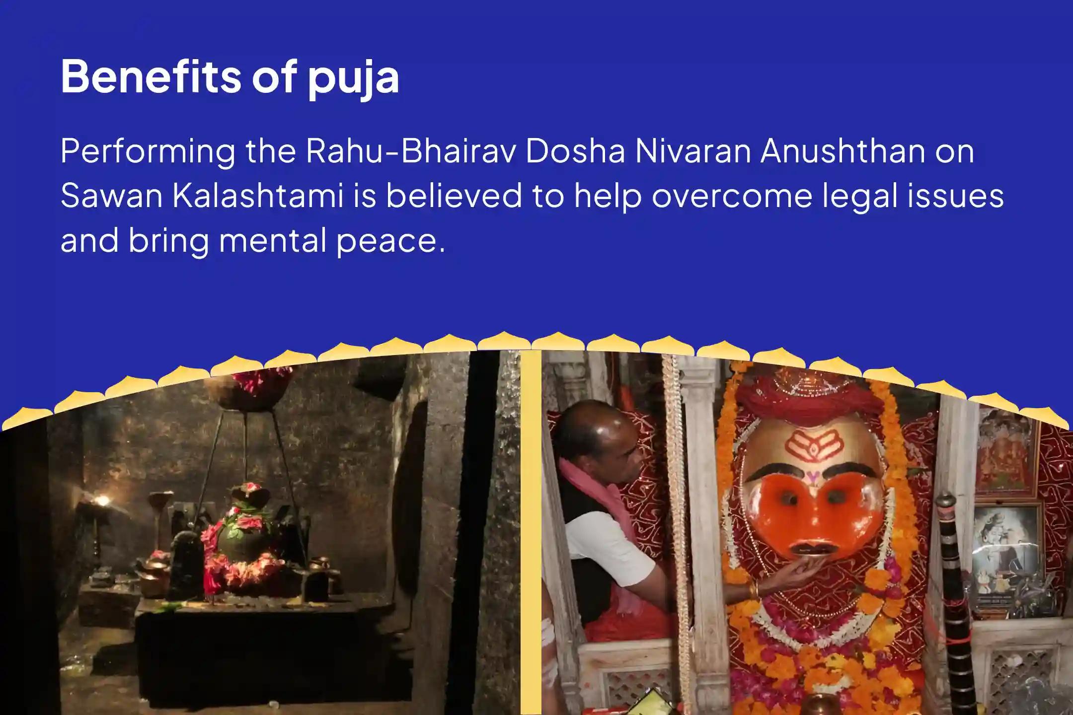 Sawan Kalashtami Special - For Breaking Rahu’s Chaos and Illusion Webs Sawan Kalashtami Rahu-Bhairav Dosha Bhanjan Anushthan  For Career Falls, Court Blocks, Obsession and Mental Fog