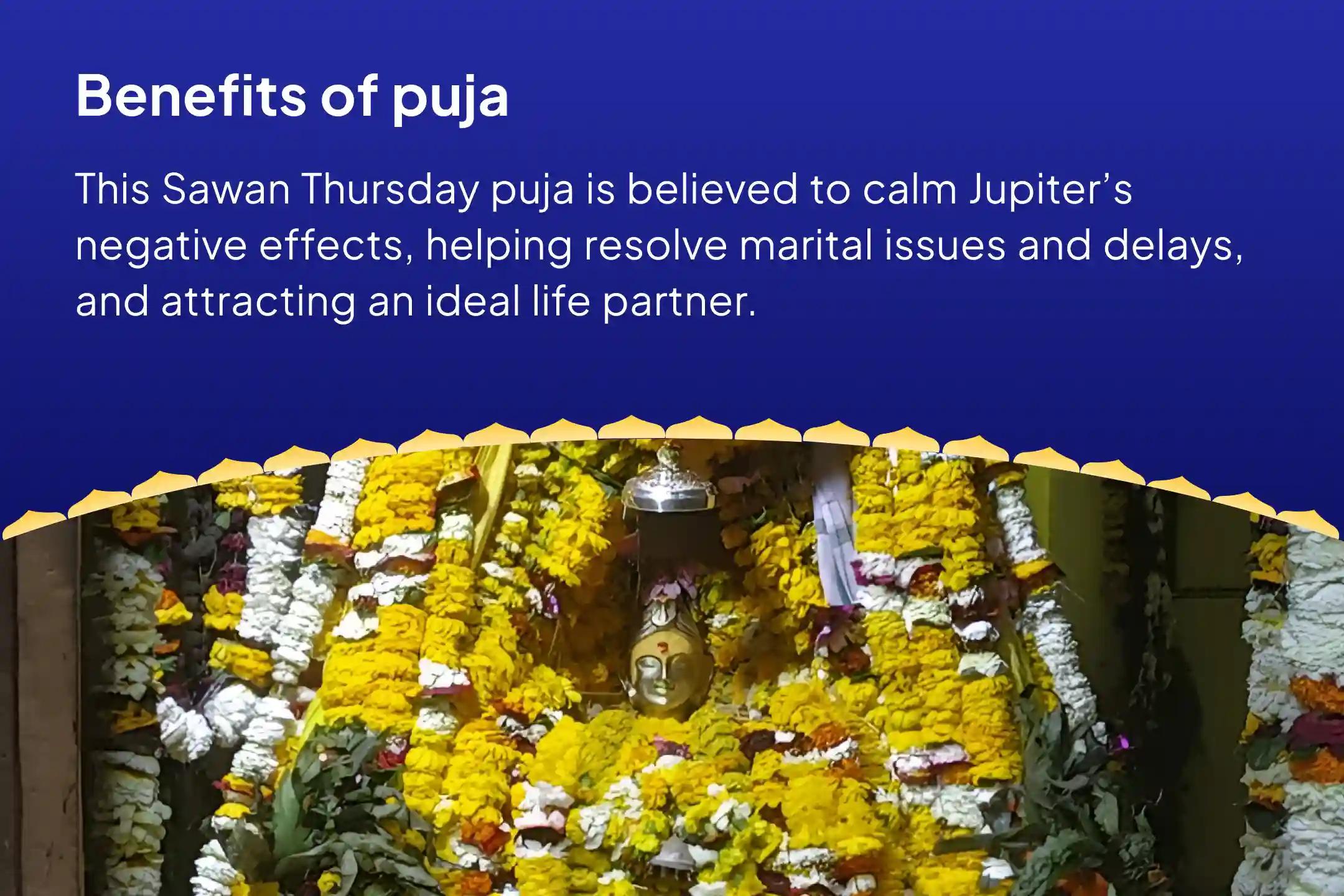 Sawan Thursday Marital Conflicts & Delay Remedy Special Brihaspati Guru Graha Havan, Vishnu Sahasranama and Banana Tree Puja To Avoid Delays in Marriage and Find a Suitable Partner