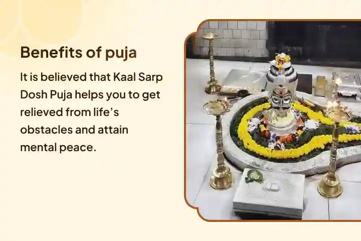 Kaal Sarp Dosh Shanti Puja at Trimbakeshwar Godavari Teerth Kshetra for seeking relief from the negative effects of Kaal Sarp Dosh and removing obstacles