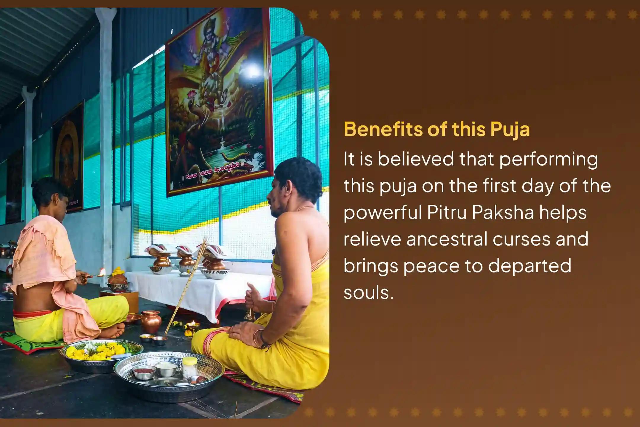 Participate in the Dakshin Kashi Gokarna Kshetra Special Narayan Bali, Tripindi Shradh, and Tila Homa to Relieve Ancestral Curse and Bring Peace for Departed Souls.