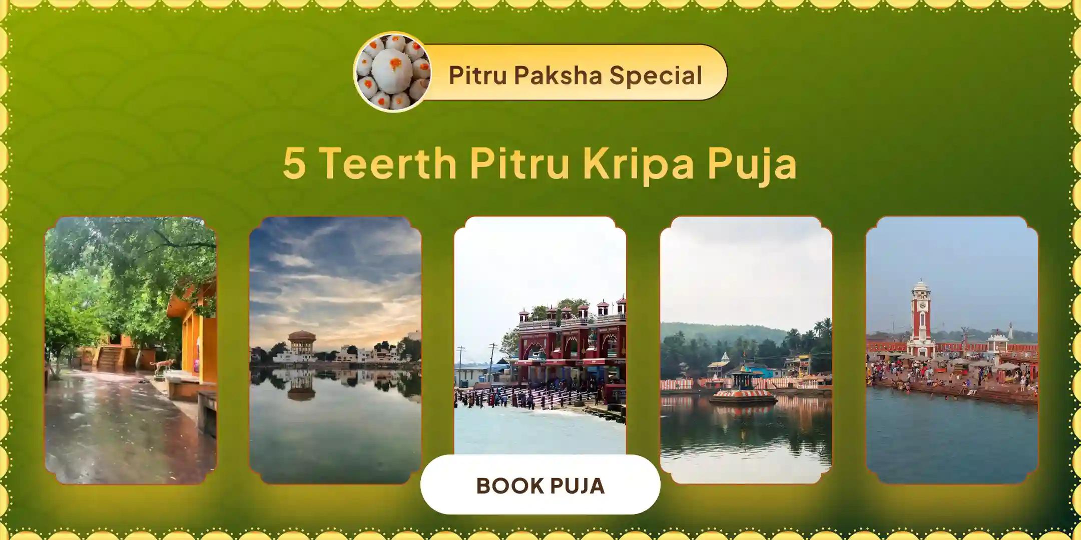 Panch Tirth Pitru Dosha Nivaran Puja and Kashi Ganga Aarti