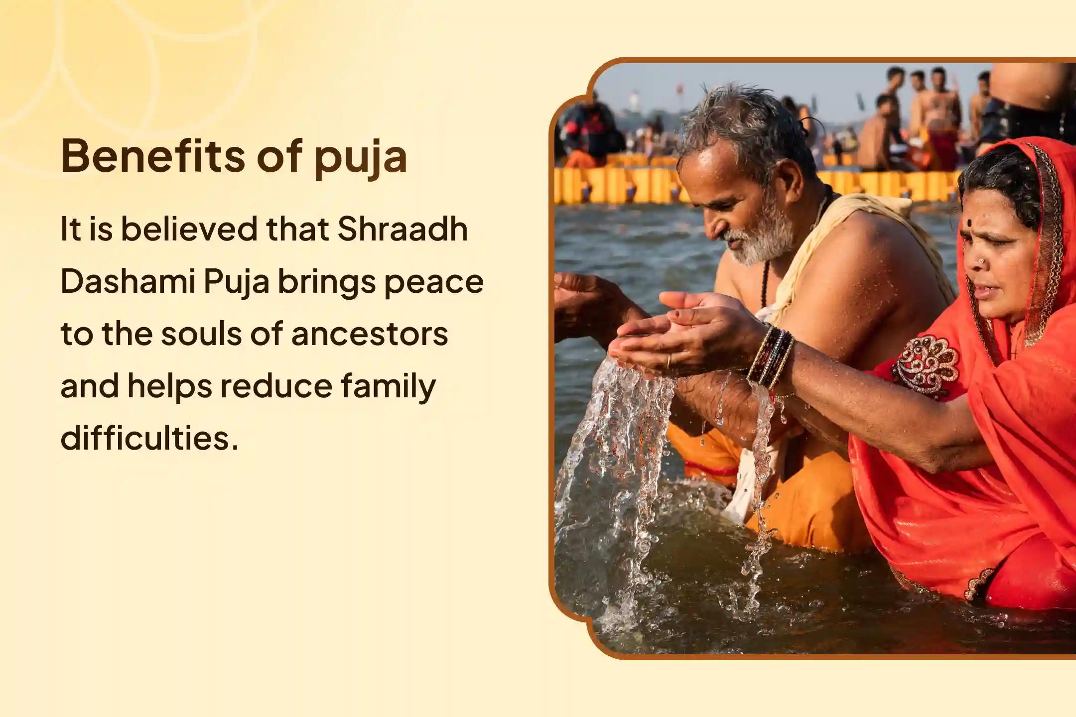 Dashami Pitru Shanti Kashi Special Dashmi Pitru Shraadh Pujan and Kashi Ganga Aarti for Peace of Ancestors' Souls and Resolving Family Disputes