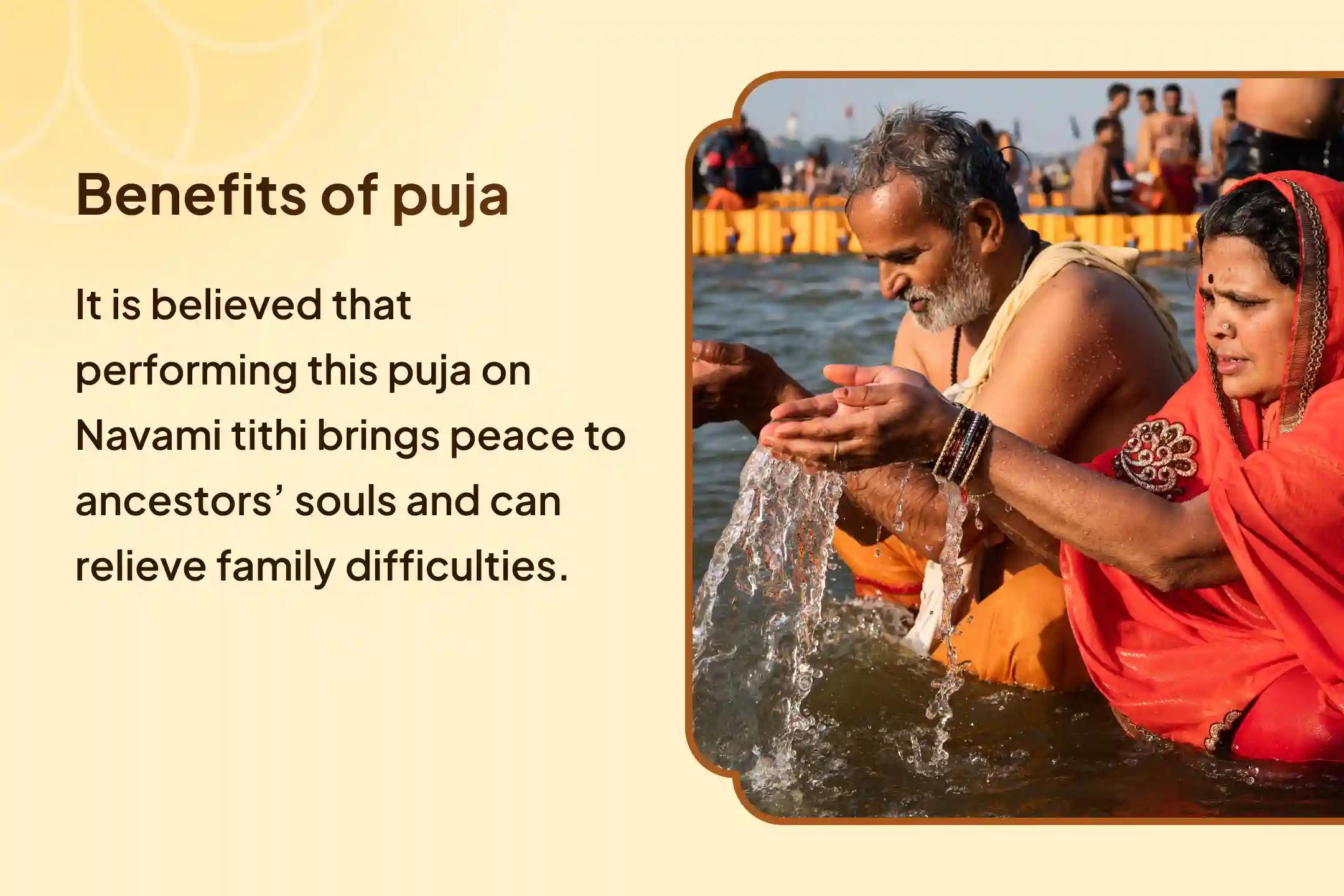 Pitru Shanti Navami Tithi Kashi Special Navami Pitru Shraadh Pujan and Kashi Ganga Aarti for Seeking Comprehensive Blessings by Performing Rituals on Key Days of Pitru Paksha