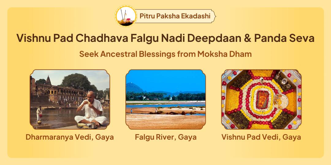 Invoke Pitru Dev Vishnu’s Eternal Moksha Blessings on the Most Powerful Pitru Paksha Ekadashi at Gaya!