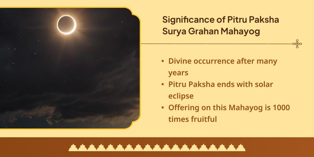 Mahalaya Amavasya & Surya Grahan Sanyog Surya, Shiv, Vishnu Chadhava