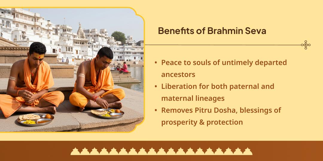 Pitru Paksha Chaturdashi Brahma Moksha Teertha Pushkar Brahmin Seva