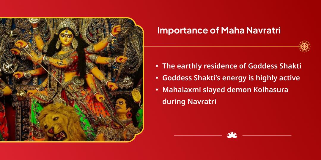 Maha Navratri Dhanadatri Mahalakshmi Shaktipeeth Kolhapur Chadhava