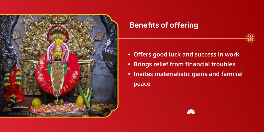 Maha Navratri Dhanadatri Mahalakshmi Shaktipeeth Kolhapur Chadhava
