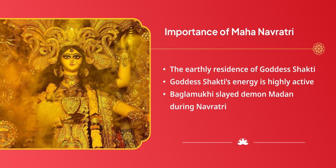 Maha Navratri Ashta Mahavidya Baglamukhi Chadhava