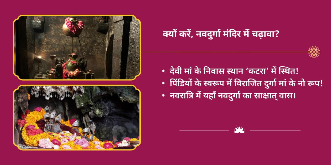 महा नवरात्रि राहु नियंत्रक माँ दुर्गा एवं राहु पैठाणी द्विमंदिर चढ़ावा