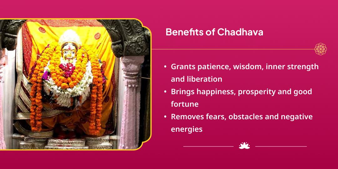Maha Navratri Dwitiya Maa Brahmacharini Chadhava