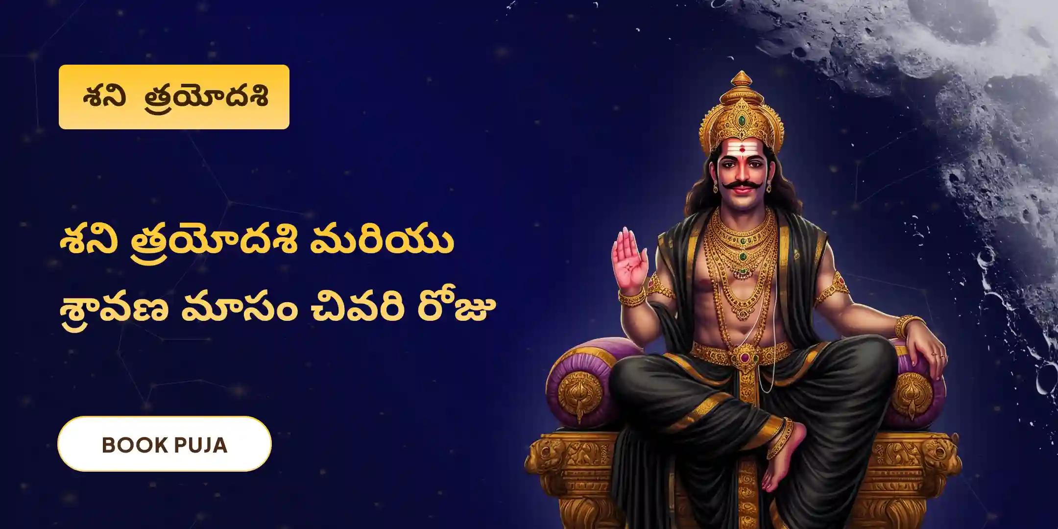ఏలినాటి శని పీడ శాంతి మహాపూజ, శని తైలాభిషేకం అభిషేకం మరియు మహాదశ శాంతి మహాపూజ