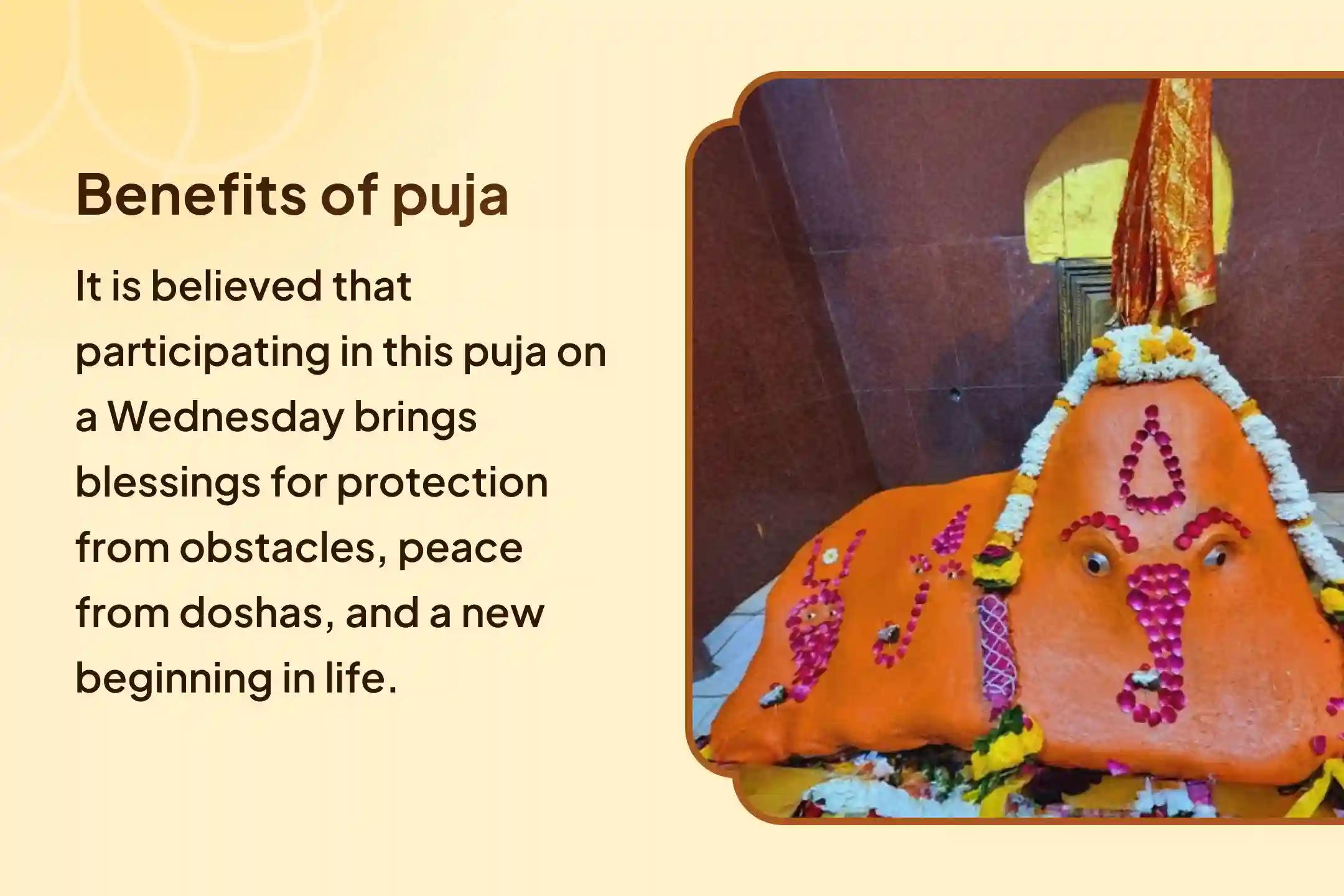 This special puja on a sacred Wednesday offers a chance to seek a divine breakthrough from Lord Ganesha.🪔