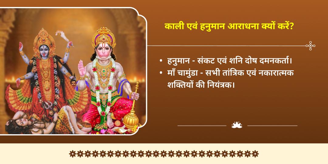 काली चौदस संकट नाशक माँ चामुंडा एवं हनुमान द्विमंदिर चढ़ावा
