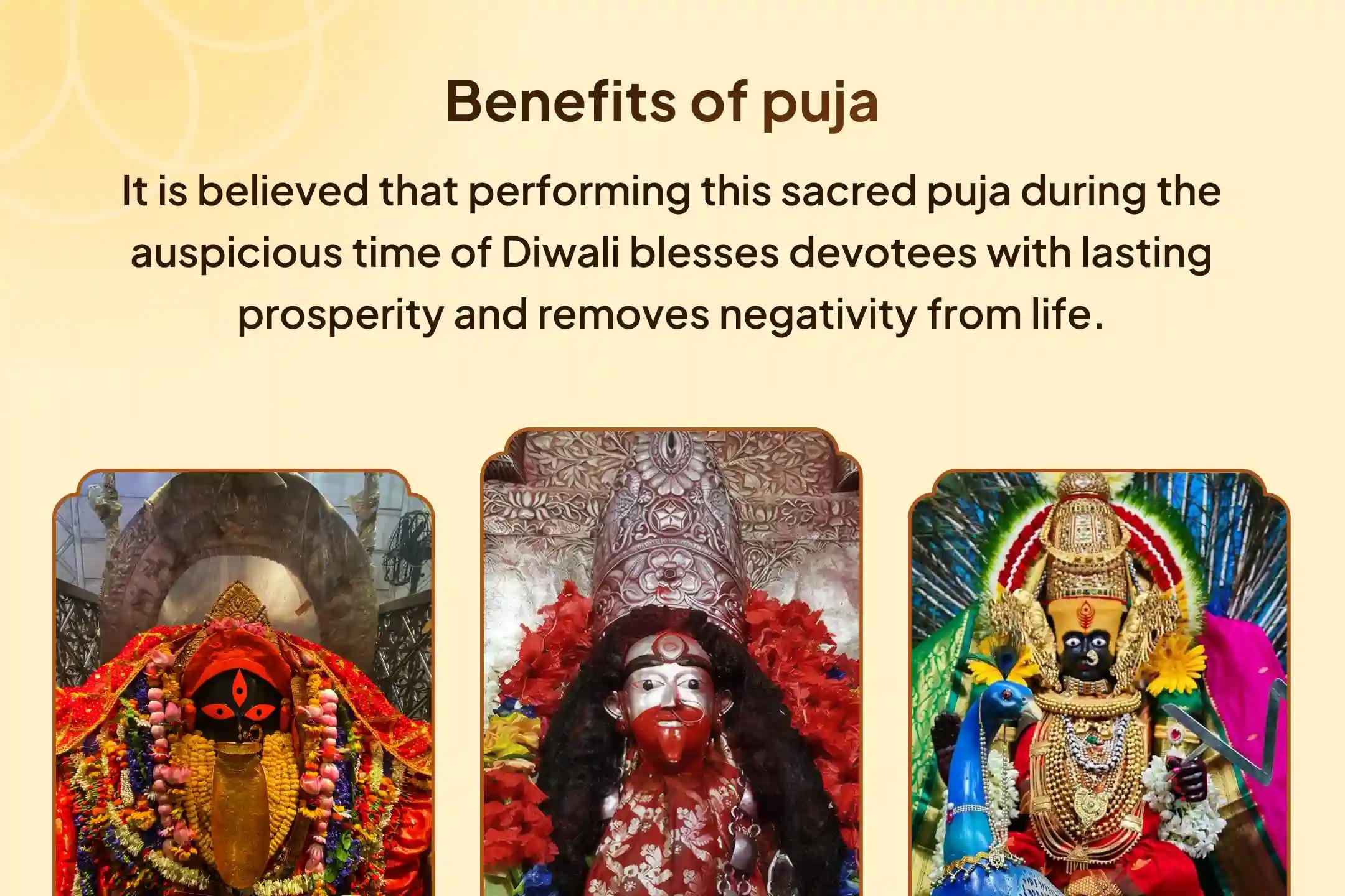 🕉️ 3 Days, 24 Prahar, receive the blessing of permanent prosperity from the 3 forms of Mahashakti with the Mahashakti ritual simultaneously in 3 Shaktipeeths from Dhanteras to Diwali 🕉️