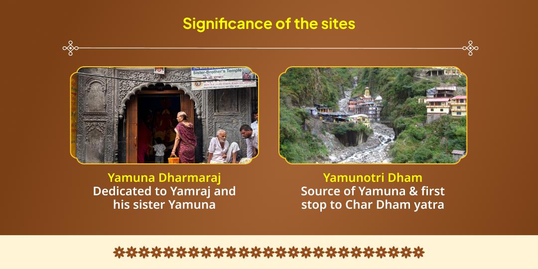 Bhai Dooj Dharmraj Yam-Yamunotri Dual Dham Chadhava