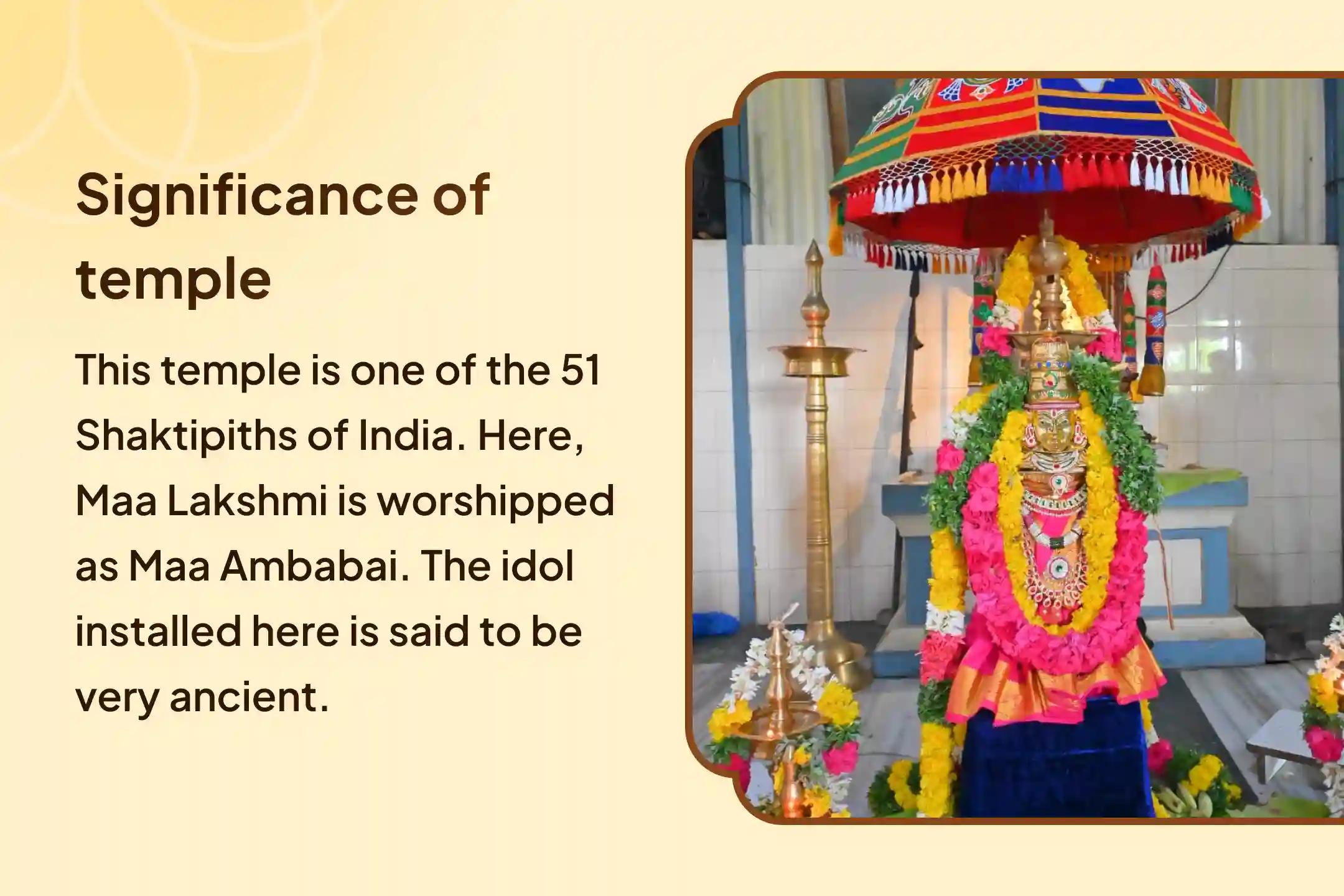 😔 Is your business stuck despite all the hard work? After the completion of the puja, the energized idol of Maa Lakshmi from the Siddha Temple of Kolhapur will be sent to your home