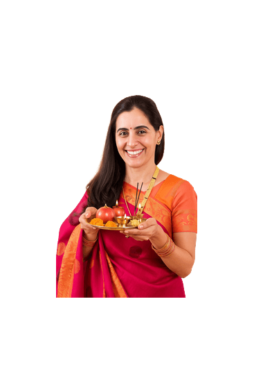 Individual Puja + Lakshmi Idol delivery package image