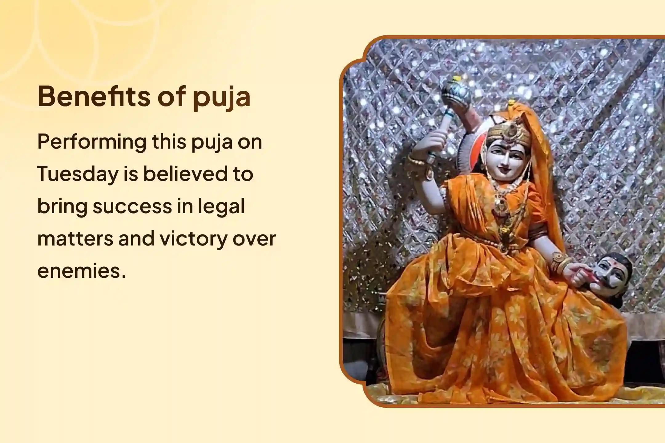  🙏 Just as Lord Shri Ram and the Pandavas prayed to Maa Bagalamukhi for victory in their toughest battles, you too can receive her blessings this Tuesday through this special ritual for success in legal matters and triumph over enemies