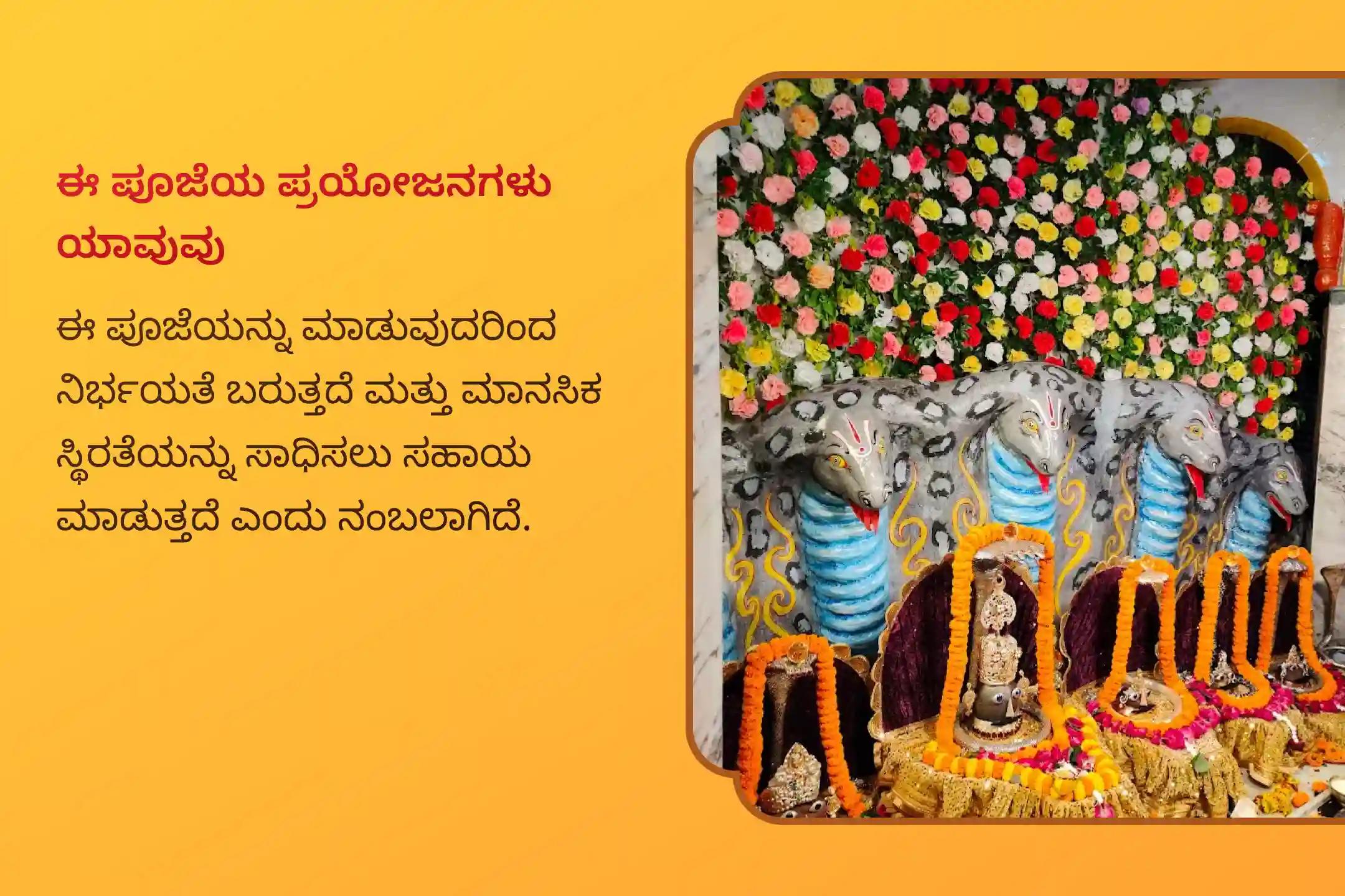 ನಿರ್ಭಯತೆ ಮತ್ತು ಮಾನಸಿಕ ಸ್ಥಿರತೆಯನ್ನು ಸಾಧಿಸಲು ಕಾರ್ತಿಕ ಮಾಸದ  ಕಾಳ  ಸರ್ಪ ದೋಷ ನಿವಾರಣೆಗಾಗಿ ವಿಶೇಷ ಕಾಳ ಸರ್ಪ ದೋಷ ಶಾಂತಿ ಪೂಜೆ ಮತ್ತು ಶಿವ ರುದ್ರಾಭಿಷೇಕದಲ್ಲಿ ಭಾಗವಹಿಸಿ.