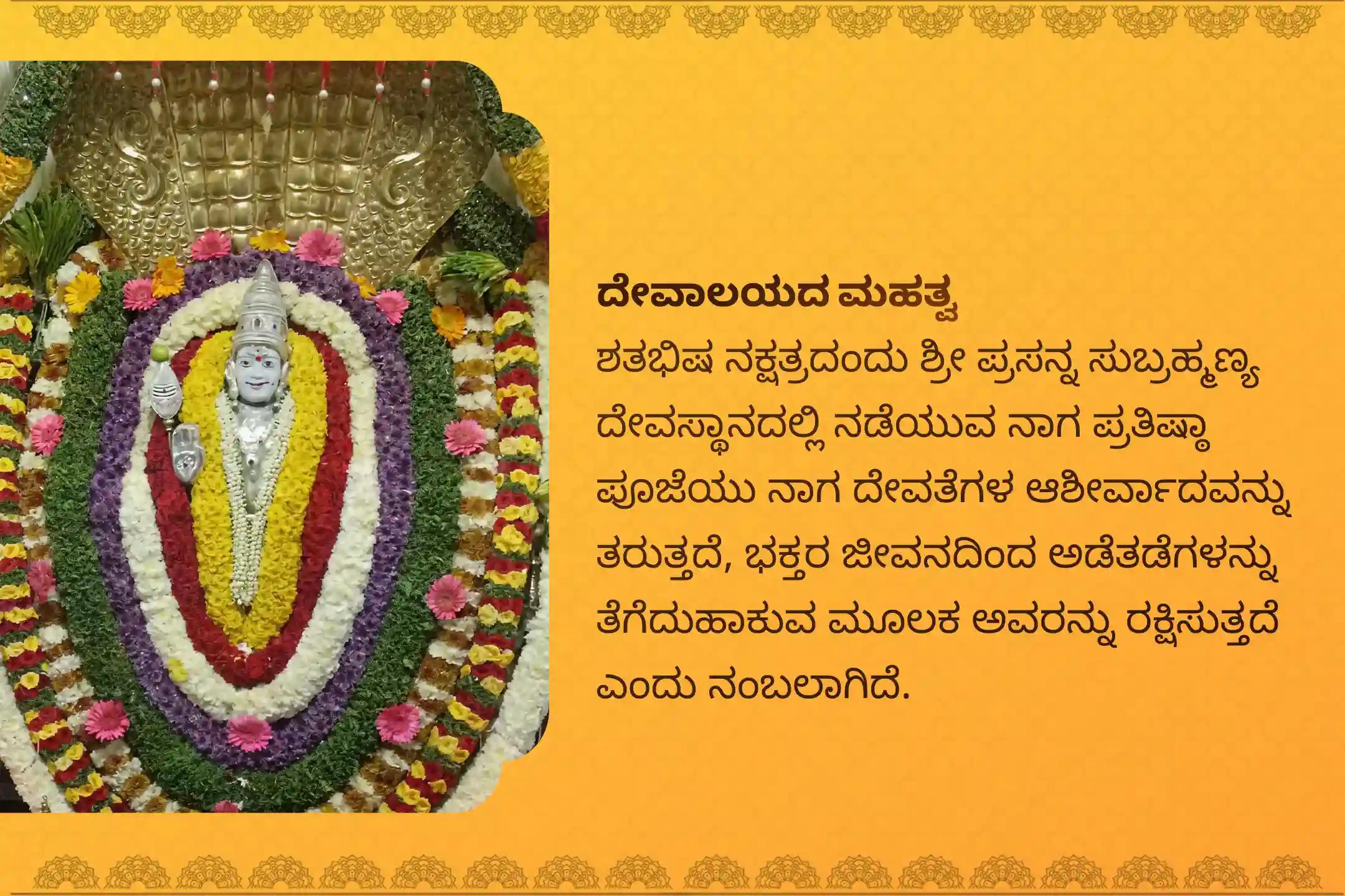 ನಾಗ ದೇವತೆಯಿಂದ ಆಶೀರ್ವಾದ ಪಡೆಯಲು ರಾಹುವಿನ ನಕ್ಷತ್ರ ವಿಶೇಷ ನಾಗ ಪ್ರತಿಷ್ಠಾ ಪೂಜೆಯಲ್ಲಿ ಭಾಗವಹಿಸಿ.