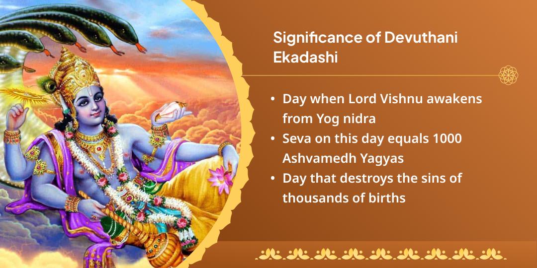 Devuthani Ekadashi Moksha & Punyapradayak Chaturdham Brahmin Seva