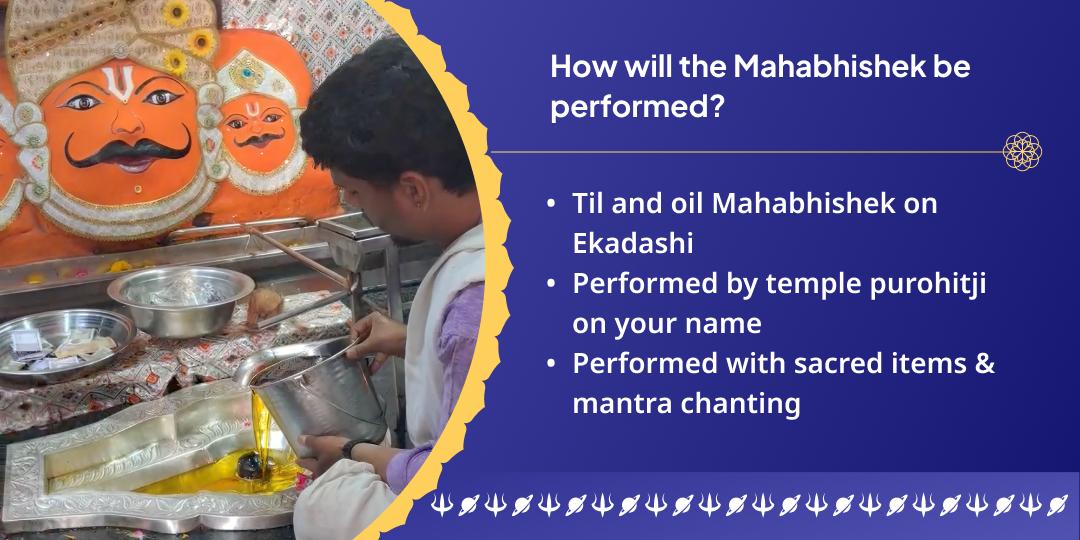 Shani Ekadashi Shanidev 3 Temple Til-Tel Abhishek
