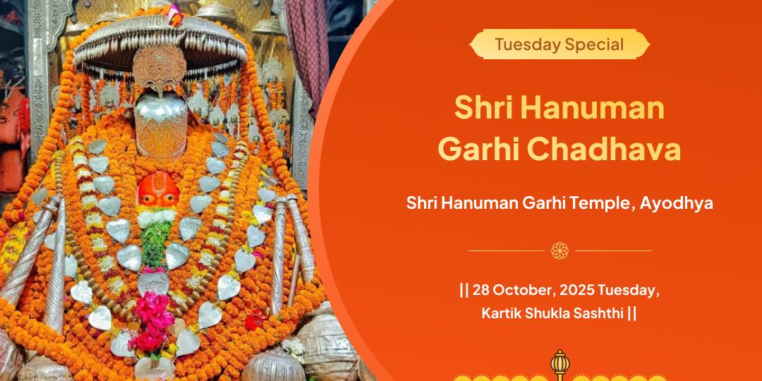 Tuesday Shri Hanuman Garhi Mandir Chadhava