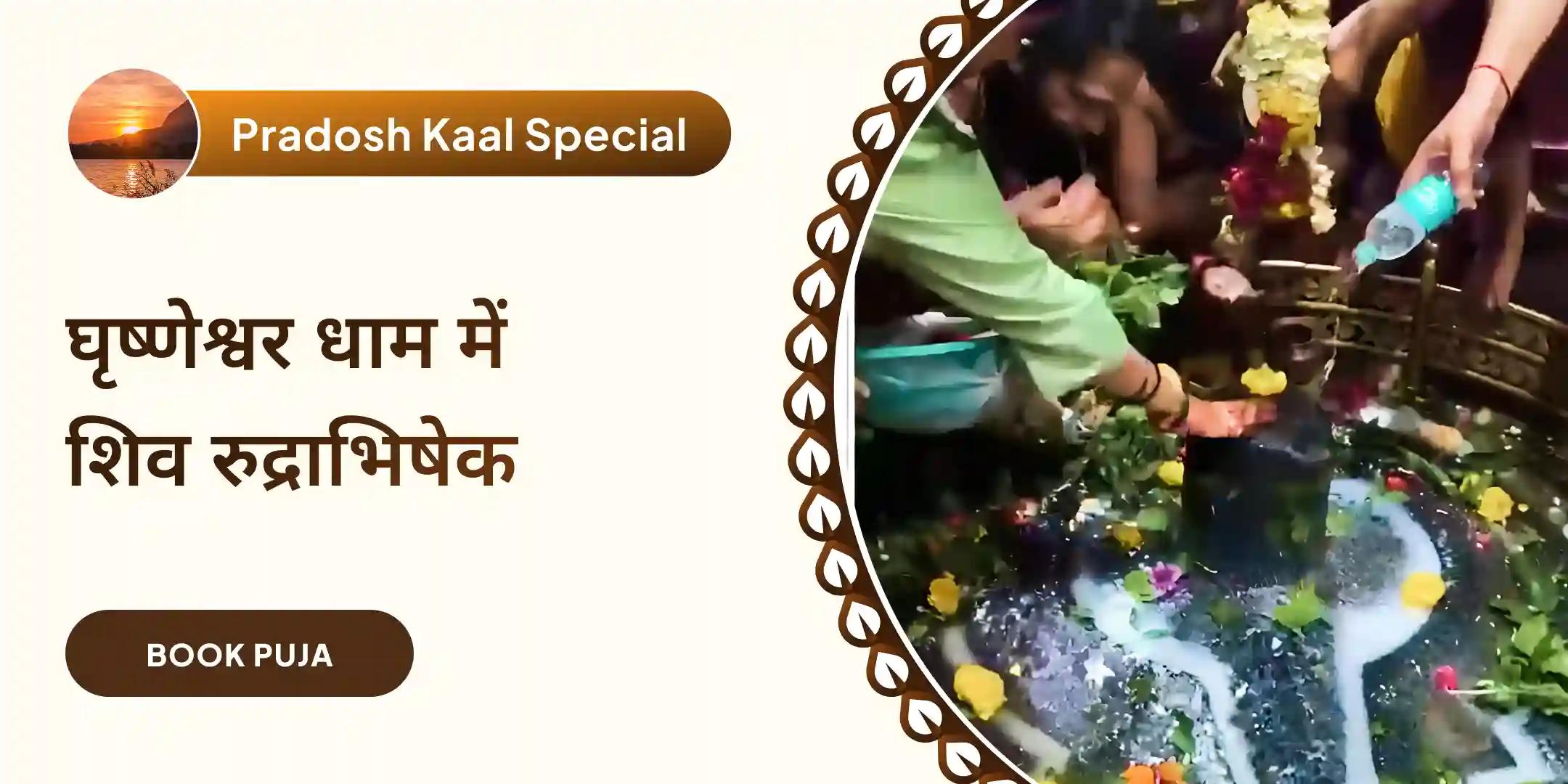 घृष्णेश्वर ज्योतिर्लिंग शिव रुद्राभिषेक