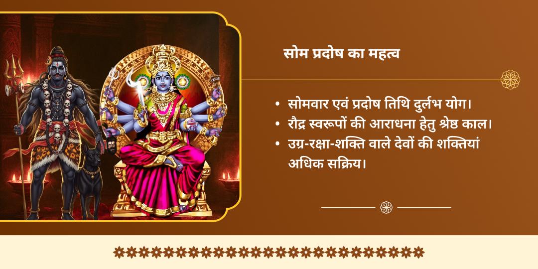 सोम प्रदोष व्रत बटुक भैरव-भद्रकाली शक्तिपीठ द्विमंदिर चढ़ावा