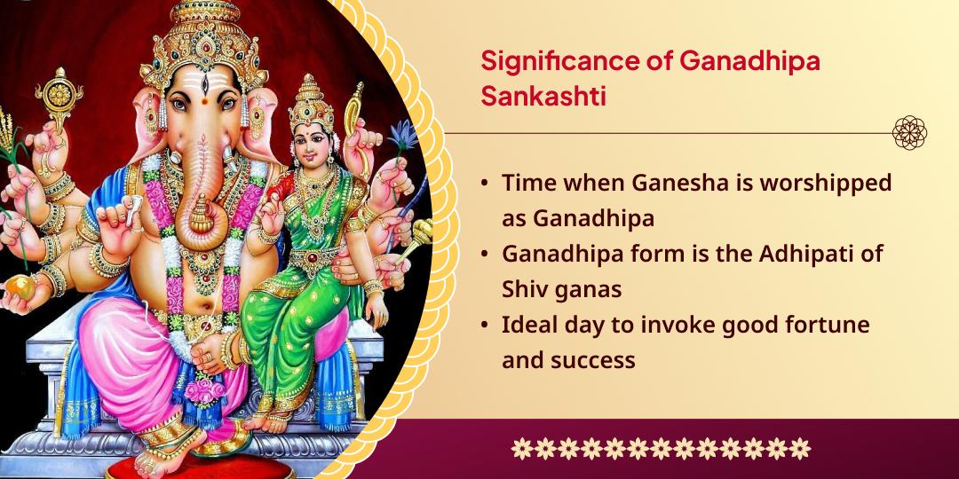 Ganadhipa Sankashti Chaturthi Chandicha Ganpati Mantra Jaap Chadhava
