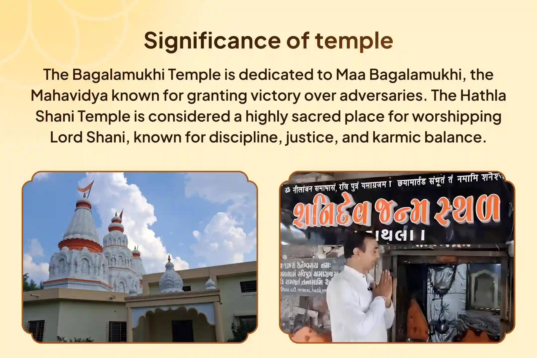 ⚖️ Seek the blessings of Maa Bagalamukhi and Lord Shani for victory over enemies and support in legal matters 🙏🔱