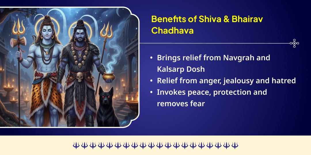 Kaal Bhairav Jayanti Shiv 3 Jyotirling & Bhairav 3 Temple Chadhava