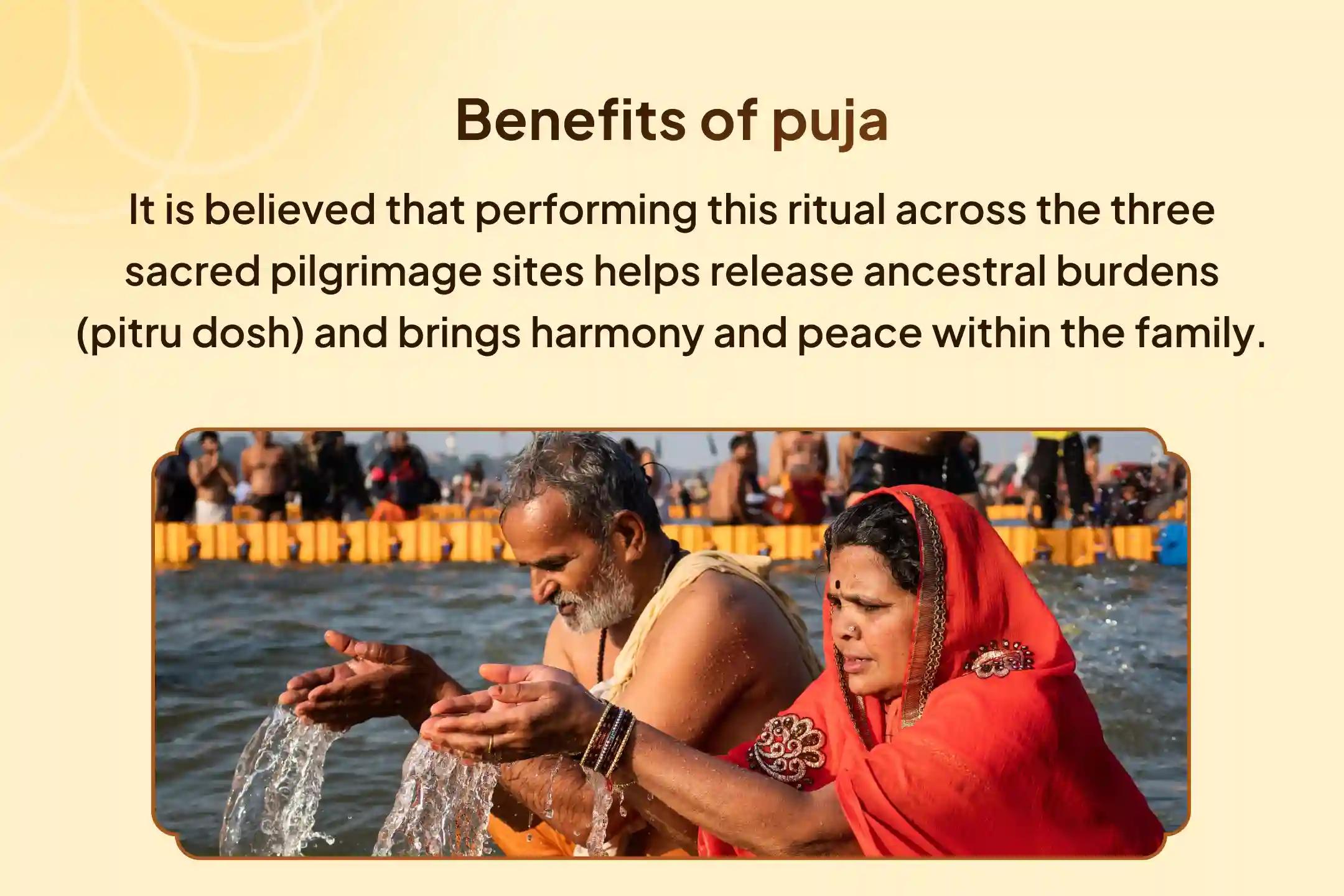 🌿 Receive the blessings of your ancestors through the sacred Pitru Shanti Mahapuja across the three great holy sites - Gaya, Gokarna and Kashi 🌿