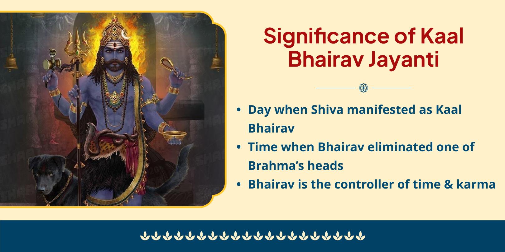 Kaal Bhairav Jayanti Shree Kaal Bhairav Blessed Suraksha Box Home Delivery