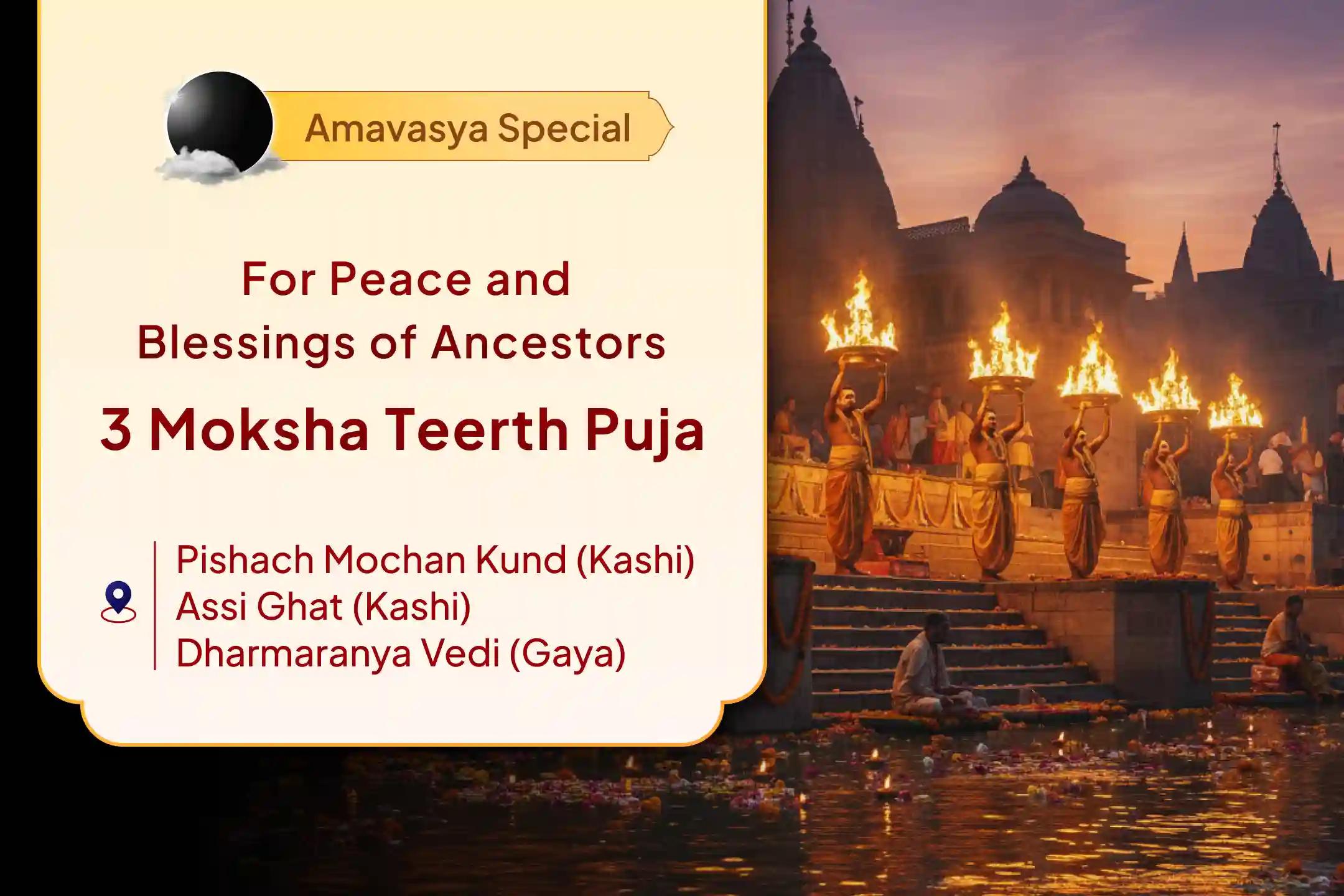 🔱 Tri-Teerth Solution for Pitru Dosha Relief on Amavasya – An Opportunity to Shape Your Destiny 🔱