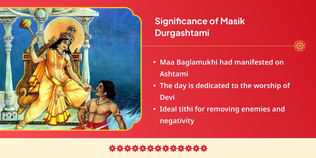 Masik Durgashtami Asht Mahavidya Maa Baglamukhi Chadhava