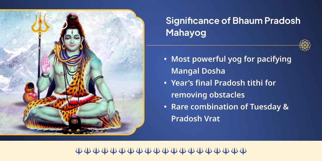 Bhaum Pradosh Kundli Mangal Dosha Shanti Mangalnath Chadhava & Seva