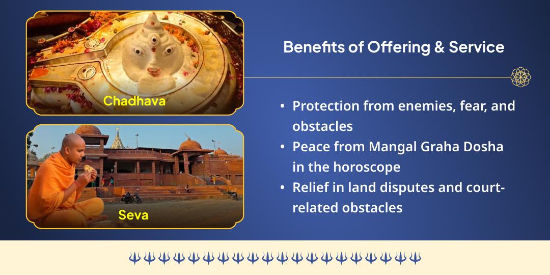 Bhaum Pradosh Kundli Mangal Dosha Shanti Mangalnath Chadhava & Seva