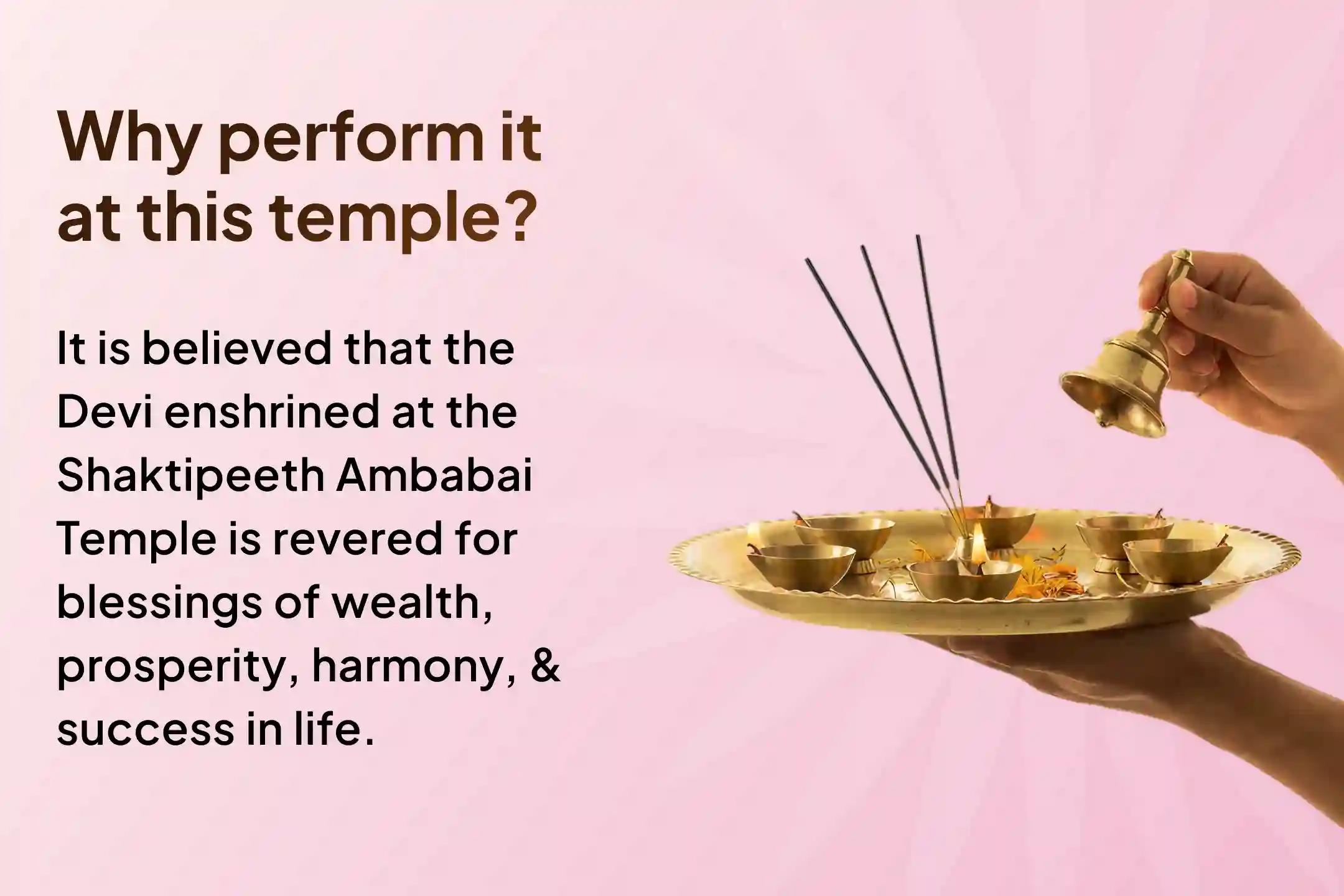 To receive the blessings of abundant wealth and joy in life, get 11,000 Mahalakshmi Mantra Jaap, Vaibhav Lakshmi Puja, and Dhan Samriddhi Havan performed this Friday at the Shaktipeeth Maa Mahalakshmi Ambabai Temple 🛕