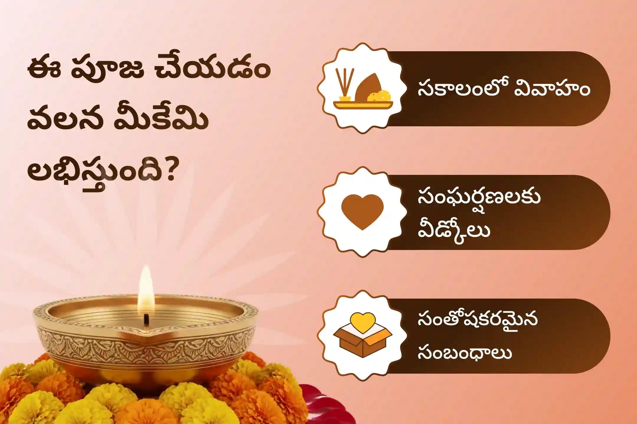 వివాహ జాప్యాలను అధిగమించి సంబంధ బాంధవ్యాలలో ఆనందం పొందడానికి కుజుని సంవత్సర ప్రత్యేక కుజ దోష శాంతి పూజ, రావి చెట్టు పూజలో చేరండి.