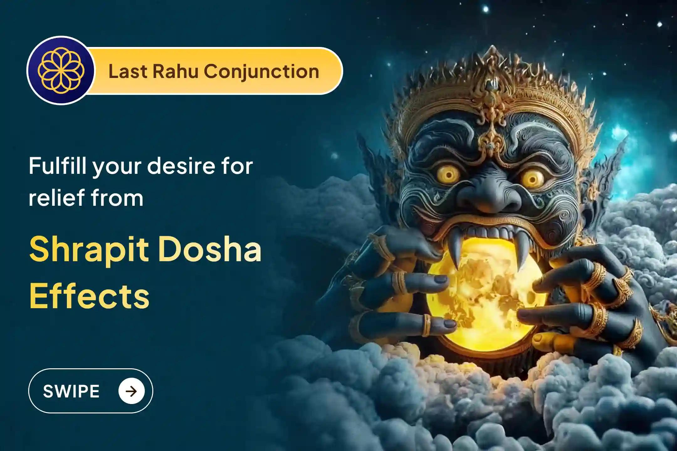 To gain relief from failures and obstacles, participate in the Rahu–Shani Shrapit Dosha Shanti Havan and Til–Tel Abhishek on the powerful combination of the last Rahu Nakshatra of 2025 falling on a Saturday. ✨🔥🕉️