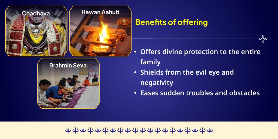 Kalashtami Kashi Shri Kaal Bhairav Chadhava, Hawan Aahuti & Brahmin Seva