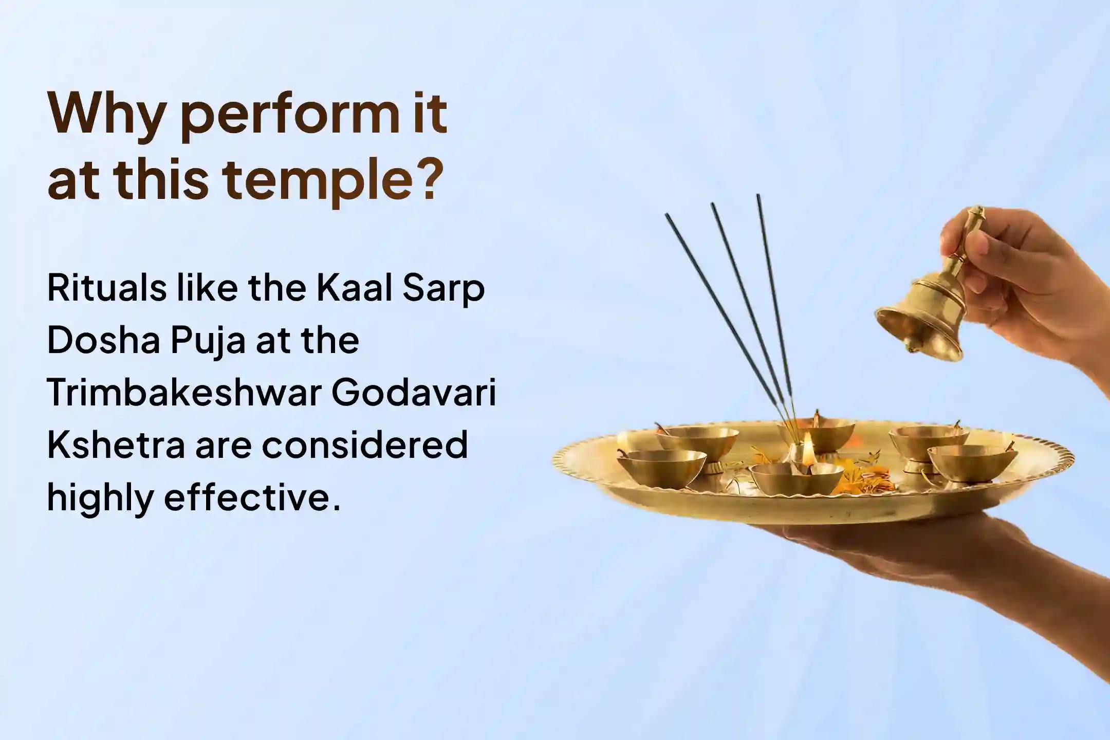🙏 Receive the blessings of fearlessness and prosperity through Trimbakeshwar Kshetra Kaal Sarp Dosha Shanti Puja