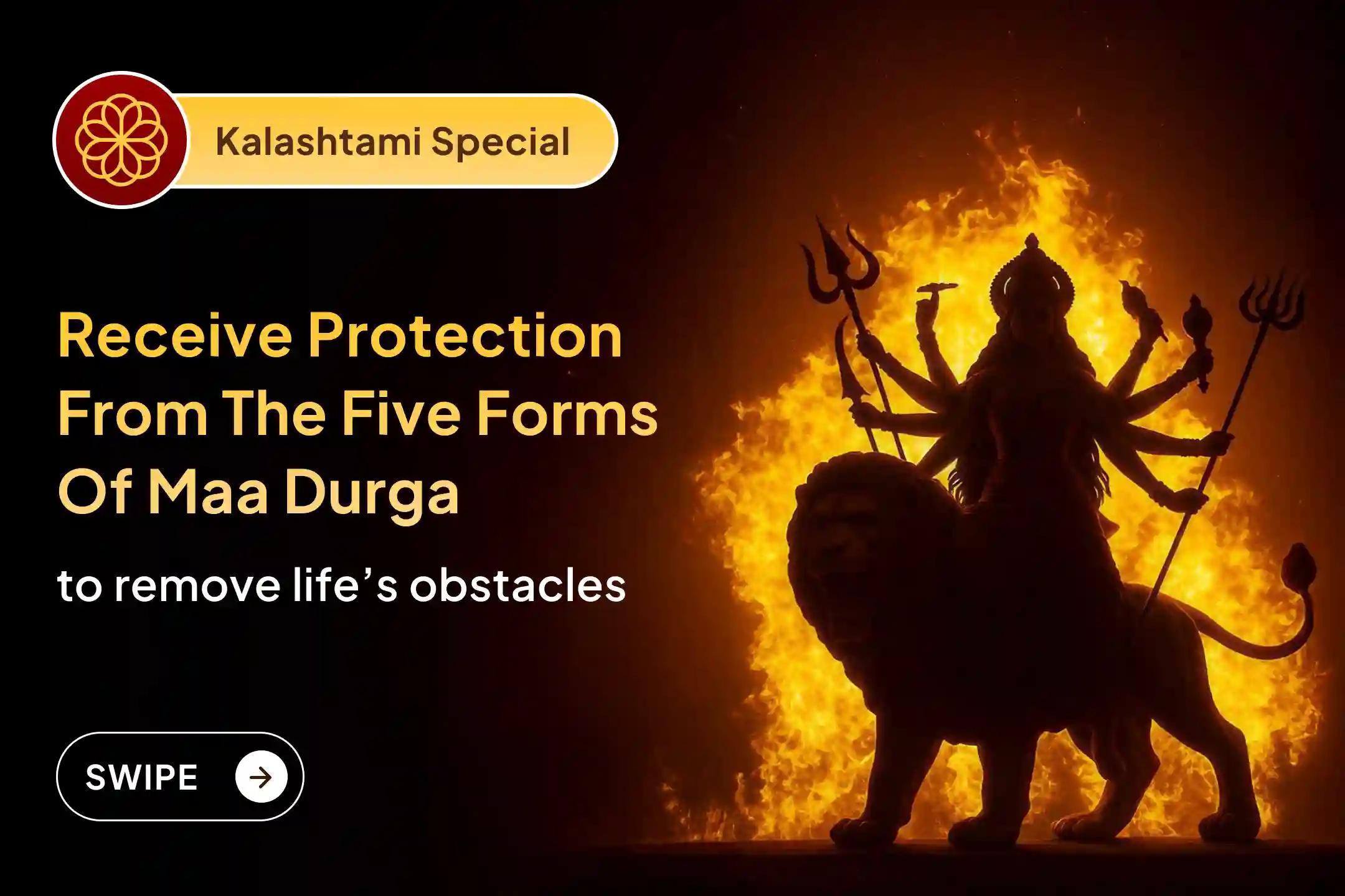🕉️ On the final Kalashtami of 2025, participate in the Shakti-Samriddhi 5-Mahavidya Mahahavan at the sacred Kalighat Shaktipeeth and receive not just one but the combined blessings of five divine energies 🕉️